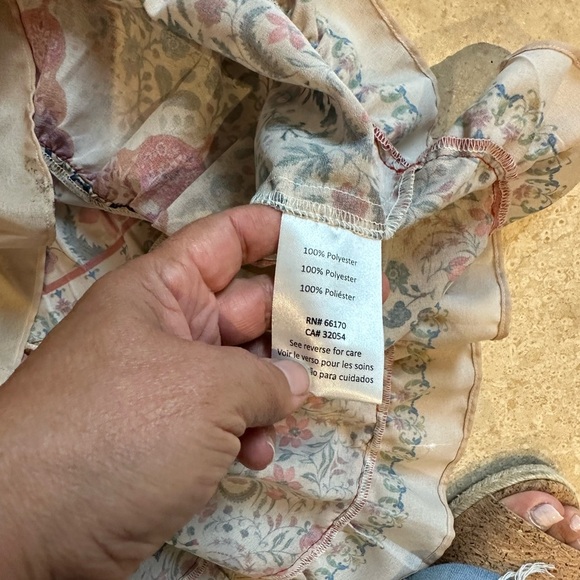 Siddhartha Bansal Anthropologie Dakota Peasant Dress (D3) - Picture 5 of 8